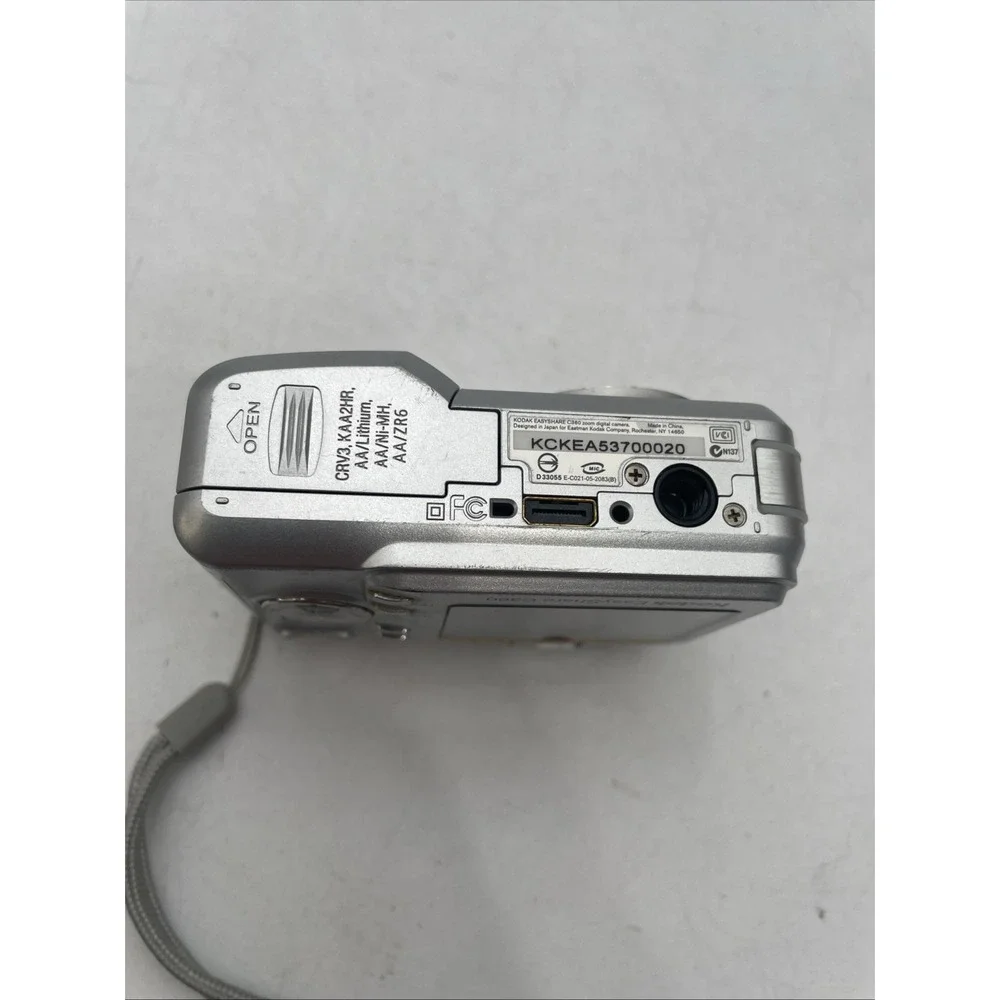 Kodak EasyShare C360 Digital Camera 5MP 3X Zoom+Battery+SD Card+Manual+CD